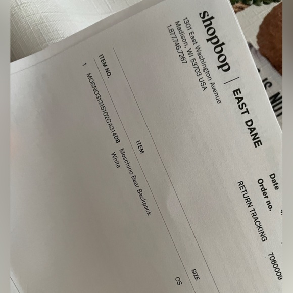 Moschino Bear Backpack - Picture 15 of 16